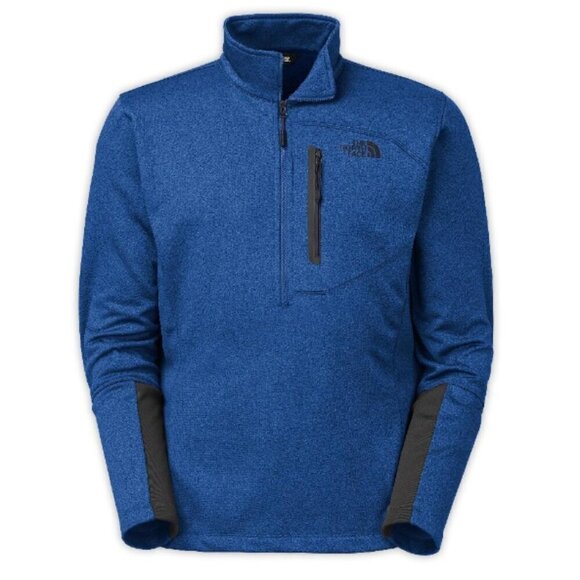 The North Face Canyonlands 1/2 Zip Fleece Men's in Monster Blue Heather Size L - Picture 1 of 14